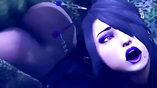 Girl Fucked in the Woods (Final Fantasy) 3d cartoon videogame