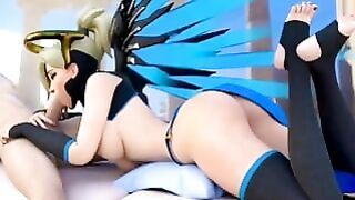 Overwatch 2 Fucking and Lesbian Sex Compilation