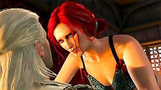 The Witcher – Geralt & Triss In The Passiflora