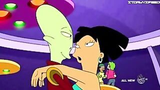 Nstat : Amy Wong + Turanga Leela Fucked In A Nightclub