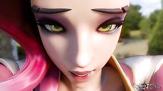 Peppermint Sombra POV Sex Overwatch (W/Sound)