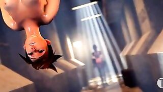 Futa Widowmaker Facefucks Tracer