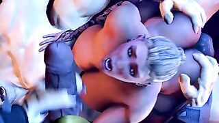 Mortal Kombat Cassie + Sonya Fucked By Kano