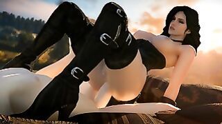 Yennefer the Best Witcher 3 3D Sex Animations Compilation