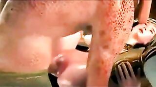 3D Star Wars Queen Gets Ass Fucked!