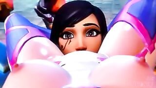 Overwatch Black Best Of – Pharah, Sombra, Ana, Symmetra