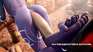 WARCRAFT NIGHTBORNE X HM TAUREN HARD FUCKED BIG COCK ANIMATED 2019
