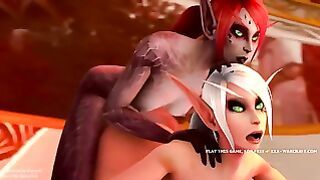 Warcraft Elfin Futanari Fuck