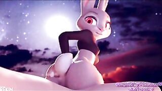 Judy Hopps Furry Porn Compilation
