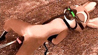 Judy Hopps Returns To Zootopia To Receive Fucked Rough Part 3