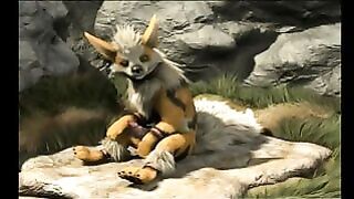 DRACWARRIOR BY H0RS3 FURRY YIFF ANIMATION