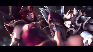 Her Queen – Alextrasza /sylvanas World Of Warcraft Futanari