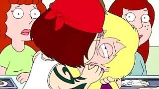 Family Guy – Meg Hits Her Bitch And Kisses Her – Meg Griffin Kisses Connie