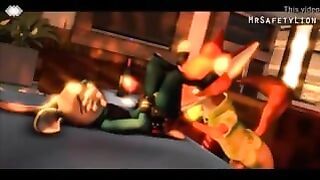 Nick Wilde x Judy Hopps Zootopia Porn W/sound