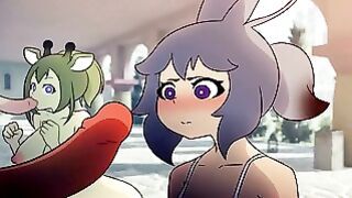 JUDY HOPPS ATTEMPTS TO BLOW  MANYAKIS DICK