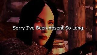 Serana Enjoys Passionate Sex in Skyrim