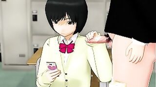 [MMD] School Girl Cowgirl Riding