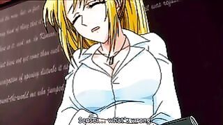 Teacher with remote vibrator multiple orgaSM