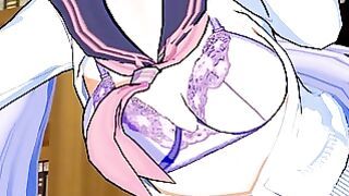 Azur Lane – Barely Legal Schoolgirl Unicorn 3D Hentai