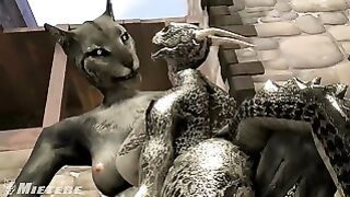 Argonian and Khajiit Sluts Growing Into Massive Sizes