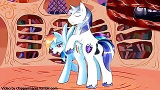 My little Pony: Shining fucks Rainbow
