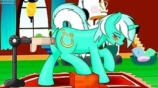 Lyra My Little Pony Fuck Machine Cartoon Sex Animation