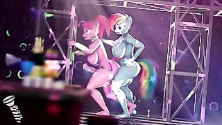 Futa Rainbow Dash Twerk Club [ScrewingWithSFM]