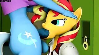 Futa MLP SFM – The Price (Futa Trixie x Female Sunset Shimmer)