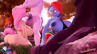 My Little Pony Wild 3D Orgy