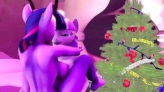 My Little Pony Futanari Christmas Quickie