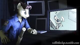 SECURITY GUARD WATCHING WONDERBOYS FUCK