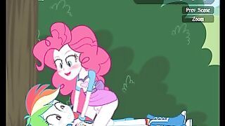 Futa Rainbow Dash & Pinkie Pie PeachyPop34