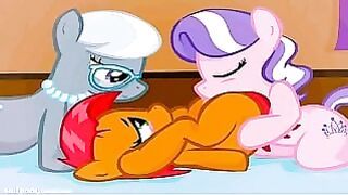 My Little Pony Twilight, Fluttershy, Rainbow Dash XXX Game
