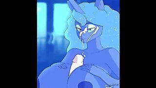 Luna Midnight titfuck
