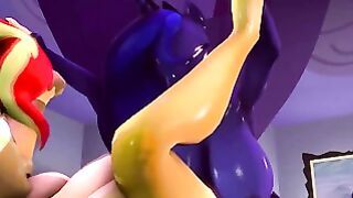 Into The Sunset-Luna x Sunset Shimmer Short Loop