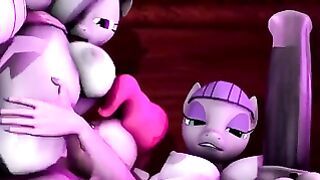 My Little Pony Futanary Orgy High Quality 3D Animation