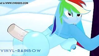 My Little Pony Rainbow Dash Doggystyle Anal Fucking