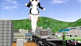 MMD Giantess