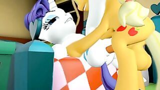 Rarity and AJ [SFM] Futa