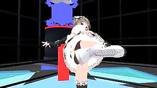 Sexy animated maid kicks your ass POV (by Boko877)