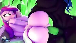 Hooves Art – Chrysalis x Cadence (Extended) 60fps