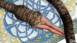 Loganths Snake vore Animation