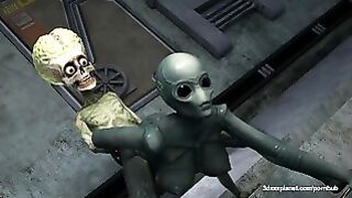 Aliens never fucked so good!