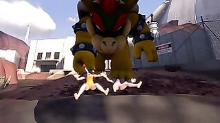 Super Mario Bowser Vore Animation