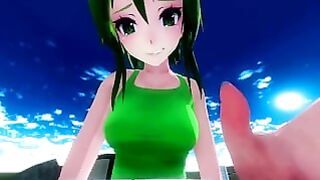[Az+B] MMD Giantess Growth – Gumi’s Bigger Day