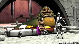 Leia Didn’t Make It This Time Vore Animation