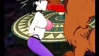 SDT Caulifla VS TheBeast
