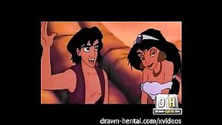 Aladdin Porn – Beach sex with Jasmine