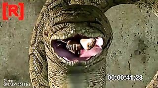 Girl eaten alive by a snake