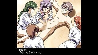 Lucky Guy Enjoys Harem on a Public Beach